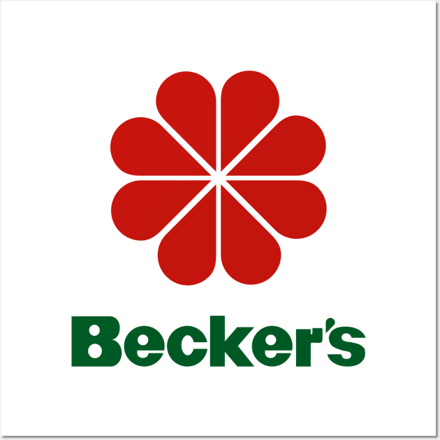 Beckers (T-shirt) Wall Art by Studio Marimo